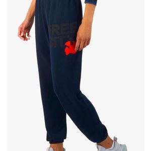 Freecity sweatpants - deepspace/orange M